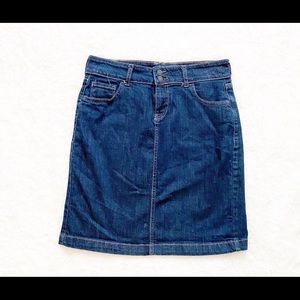 Old Navy Denim Knee Length Pencil Skirt Size 6